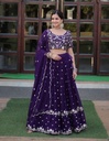 Designer Faux Blooming Lehenga Choli With Dupatta Set