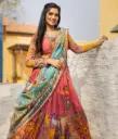 Launching Kalamkari Lehenga Choli