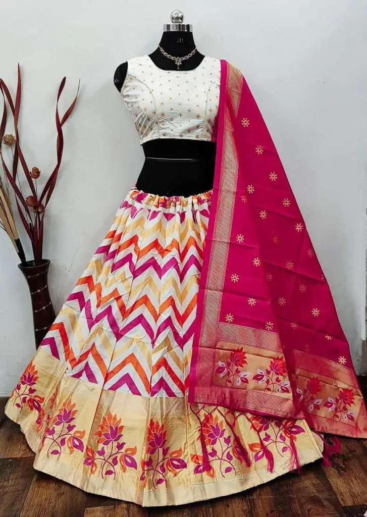 EV Premium Banarasi Design Lehenga 
