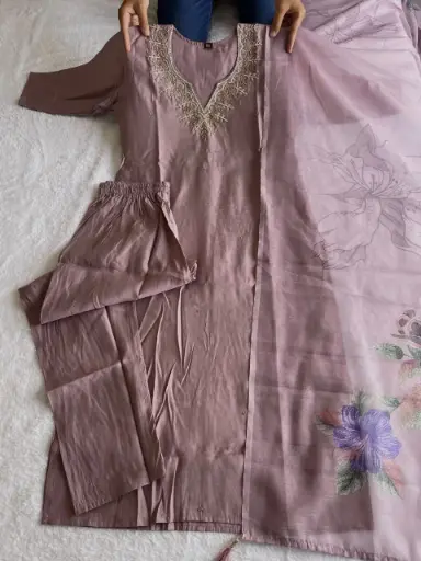 Launching New Designers Kurti Pent Dupatta Set