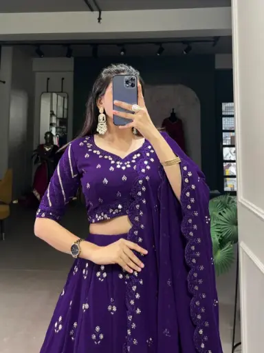 Purple hues, intricate details, timeless charm
