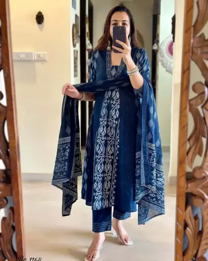NEW COLOUR LUNCHING Voluminous Anarkali Suit Set